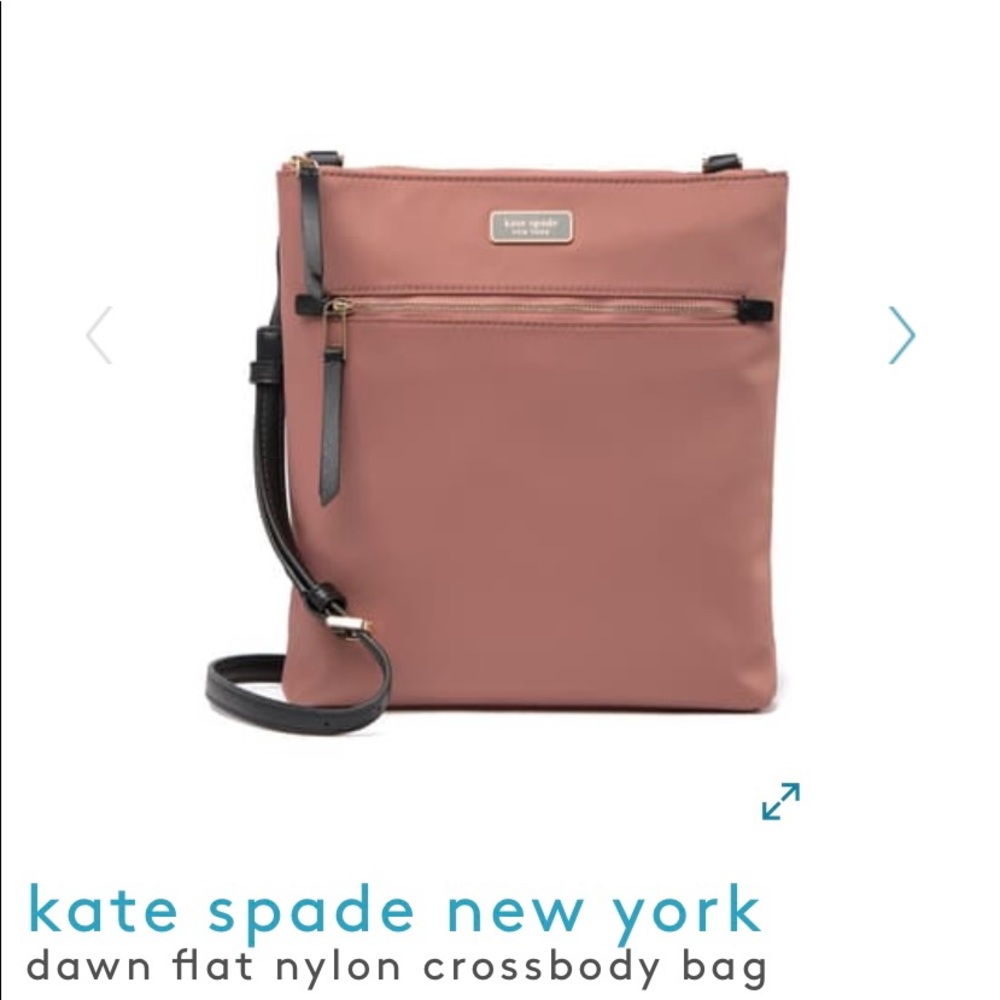 Kate Spade flat nylon crossbody bag